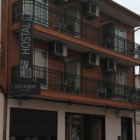 Hostal Gastrobar Carmelo Villarejo de Salvanes Bagian luar foto